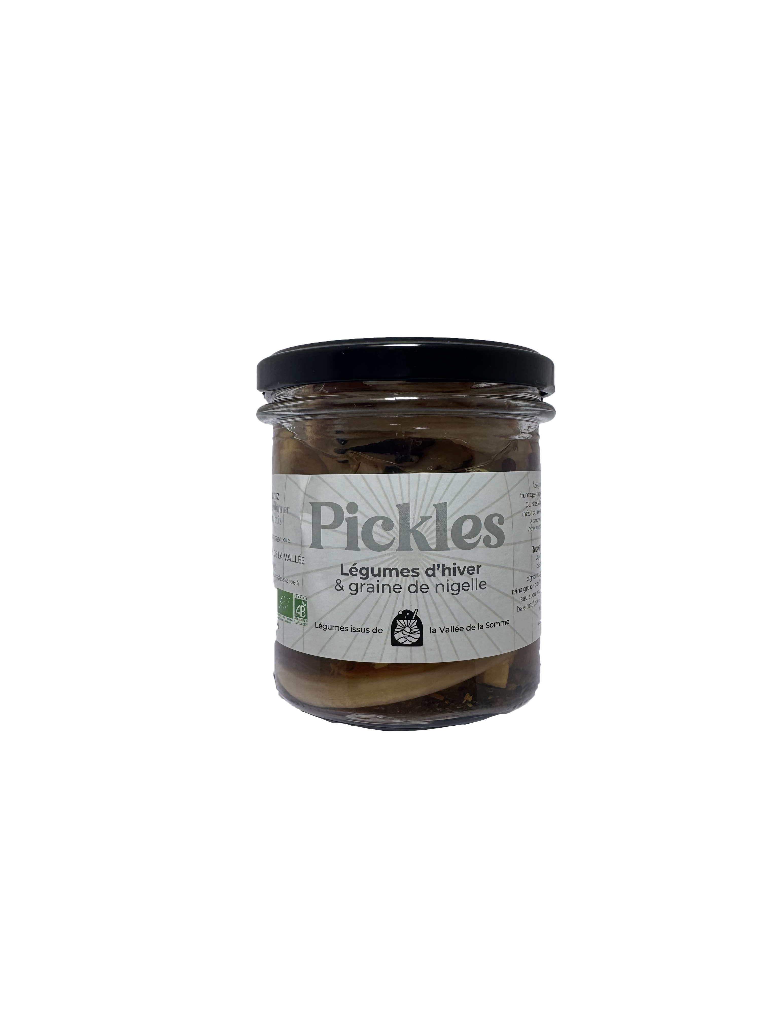 Pickles légumes d'hiver et graines de nigelle