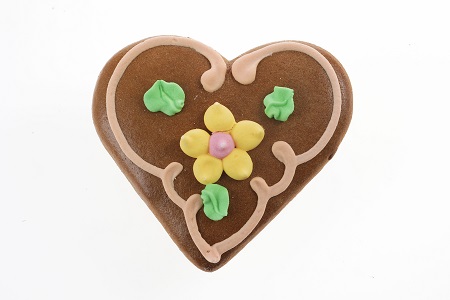 Mini coeur pain d'épices