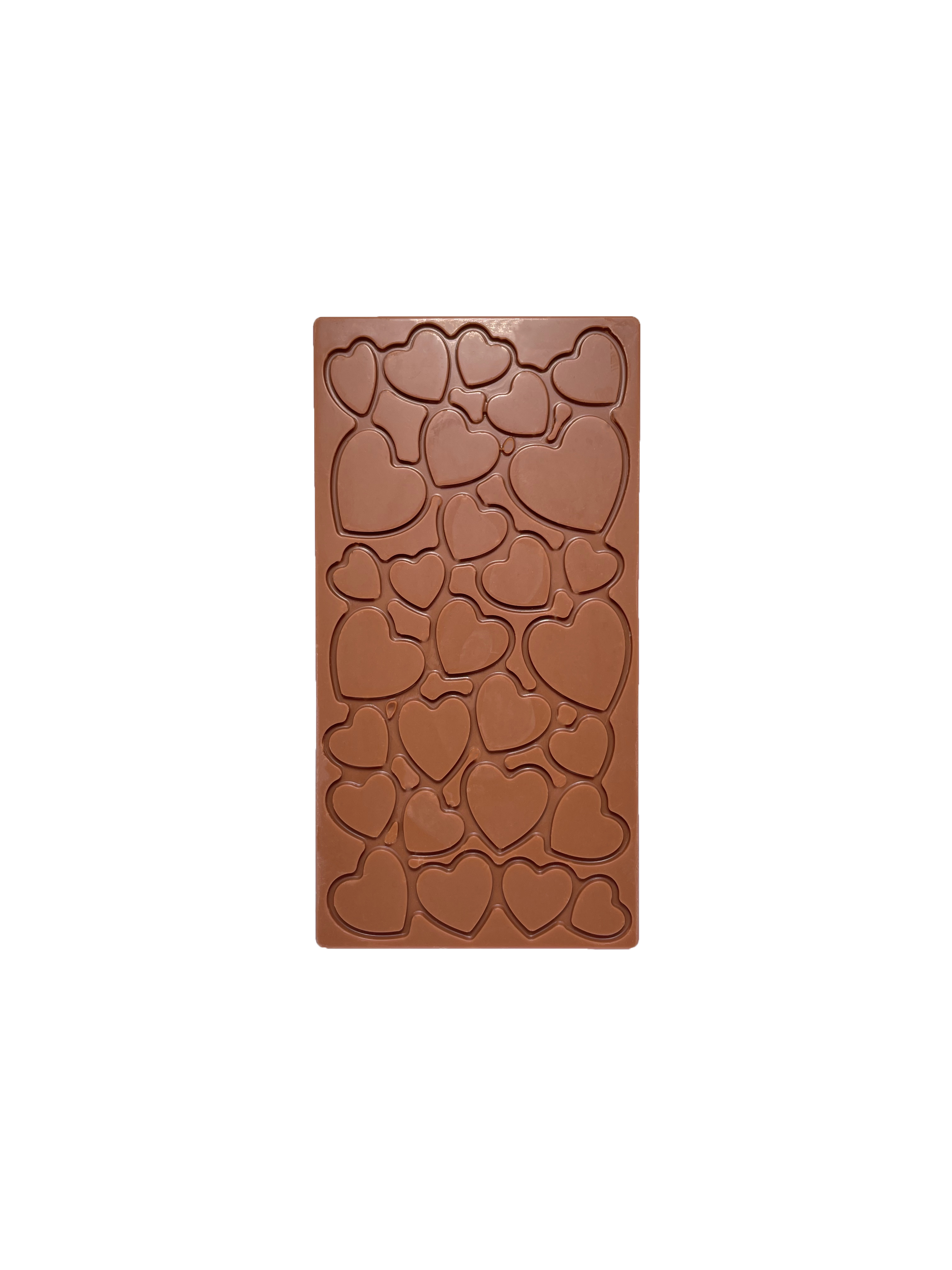 Tablette coeur praliné