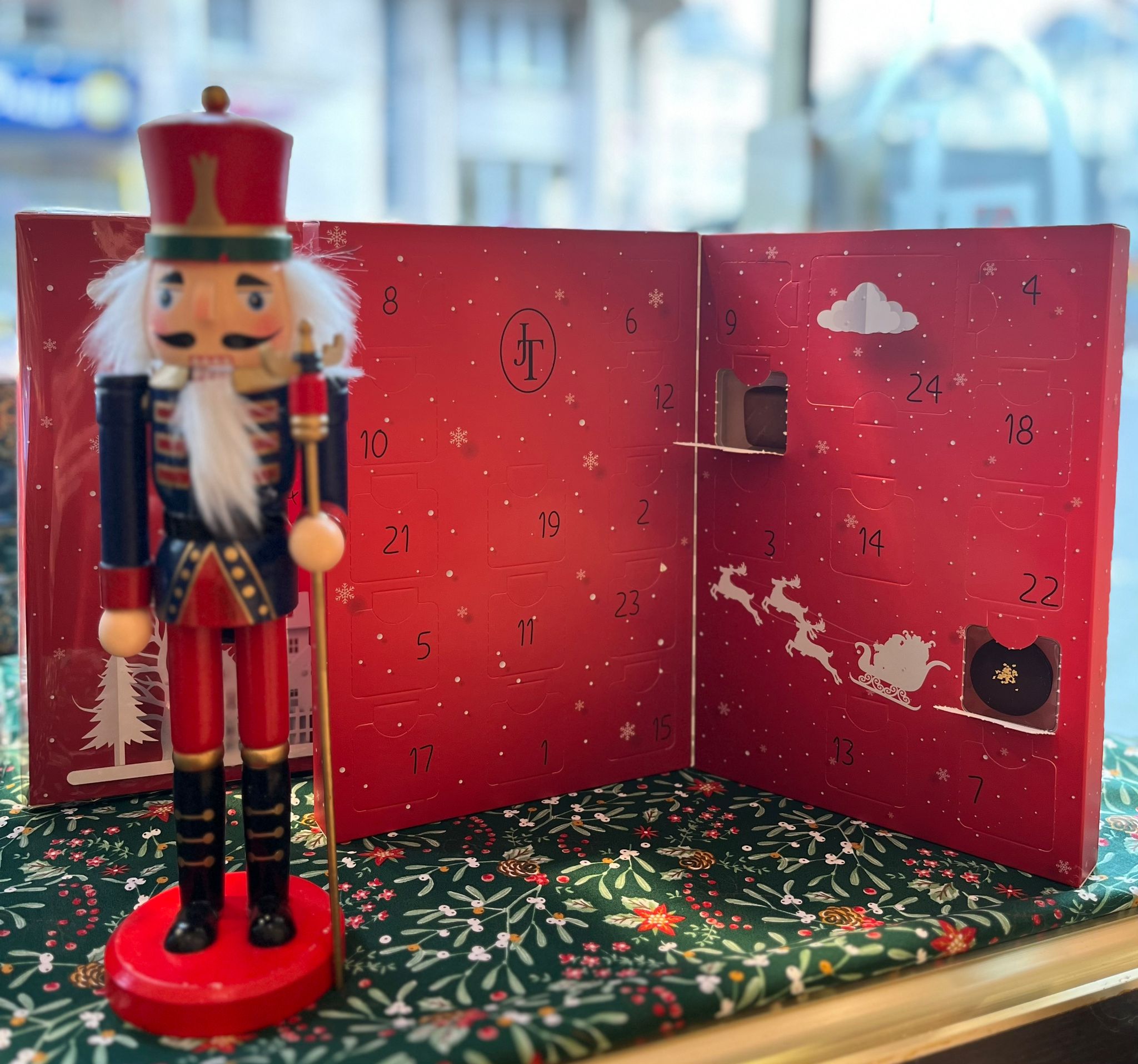 Calendrier de l'avent bonbons de chocolat