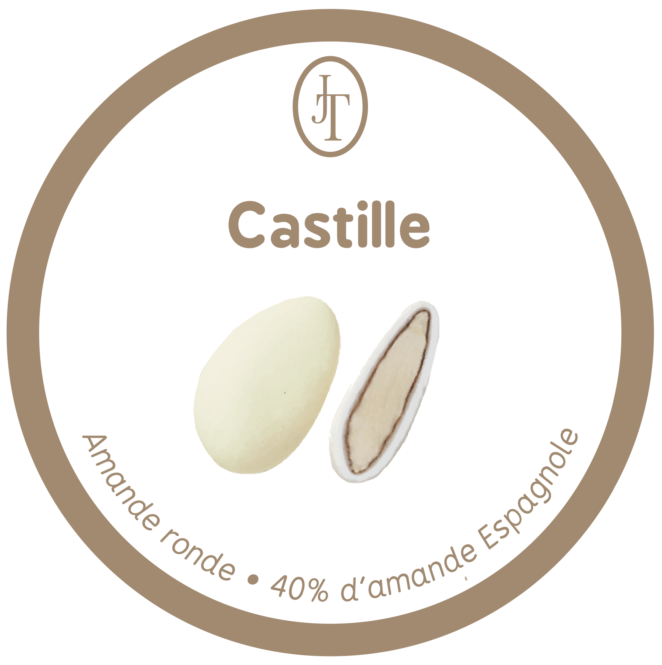 Dragées amandes Castille