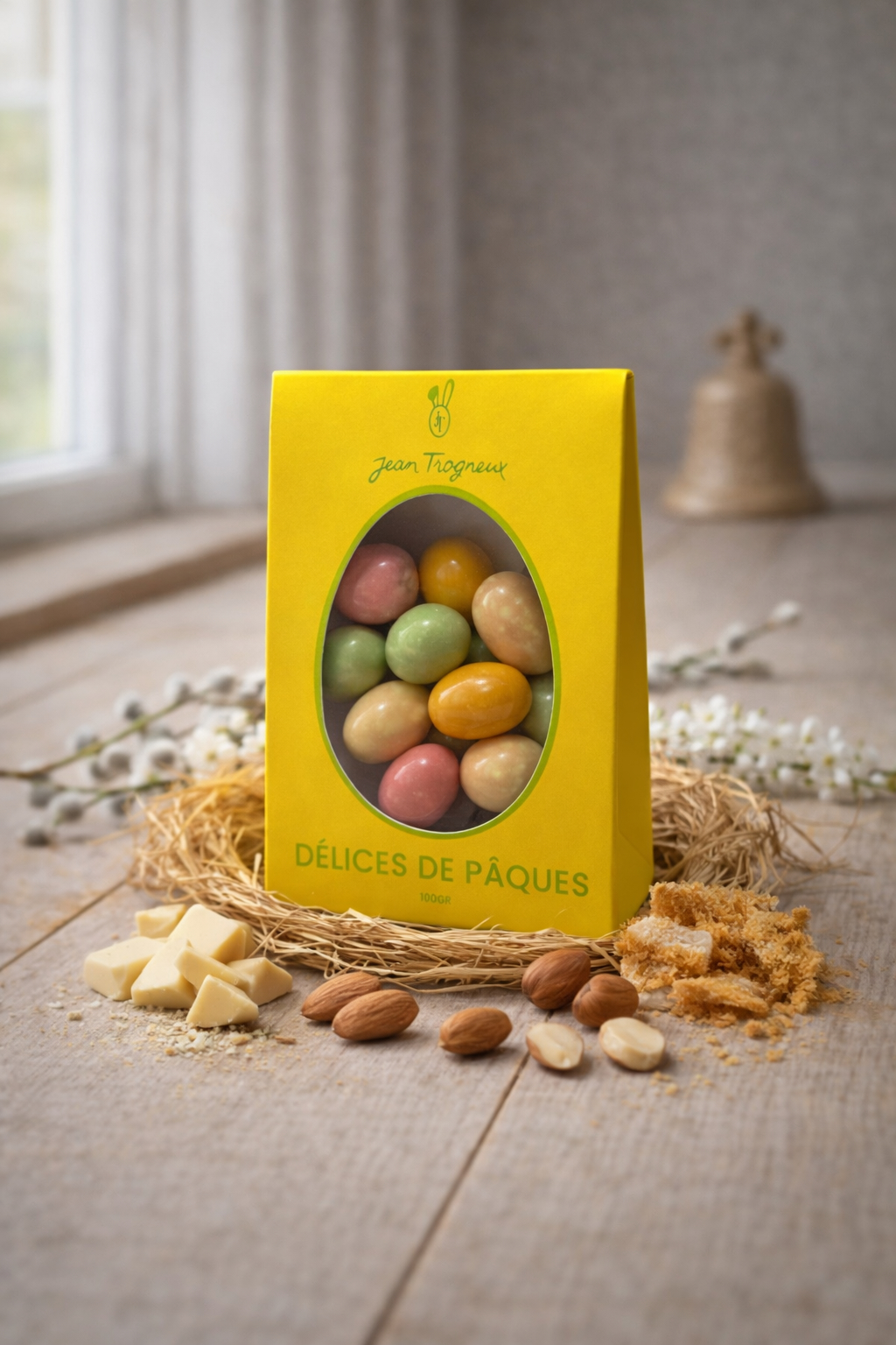 Oeufs feuilletés multicolores 100gr