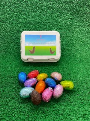 Boite 12 mini oeufs pralinés