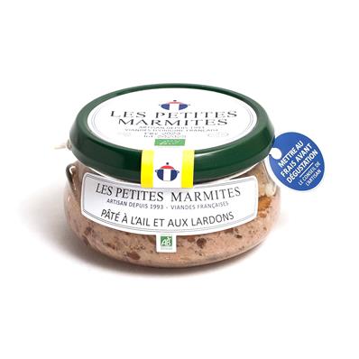 PATE A L'AIL ET AUX LARDONS